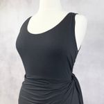 Reformation Jeans Womens Dress XL Kalia Wrap Stretchy Night Out City Chic Black Photo 2