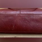 Lord & Taylor Vintage Leather Handbag Brown Photo 6