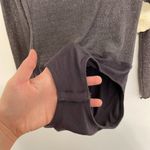 Altar'd State NEW NWT Taupe Purple Gray Metallic Long Sleeve Mock Neck Bodysuit Photo 4