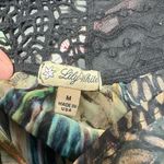 Lily White  Y2K Peacock Feathers Print Camisole Top Photo 4