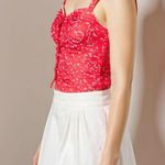 For Love & Lemons  Chianti Top, Red Roses, Small Photo 2