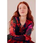 Farm Rio NWT  bird flowers maxi dress small Photo 3