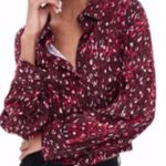 ZARA TRF Leopard Button Up Crop Top Shirt XS NEW Photo 6