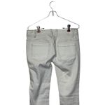 Free People  Womens Jeans Distressed Ripped Raw Hem Skinny Ankle White Sz. 26 NWT Photo 9