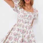 Hyacinth House Pink Floral Aurelia Mini Dress Tuckernuck Size XL Photo 0
