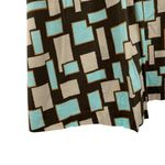 W By Worth  Pleated Retro Printed A-Line Skirt Photo 3