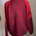 Disney Mickey Mouse Wool Blend Rugby Stripe Sweater | Red | Mickey’s Collection Photo 3