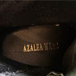 Azalea Wang Black Studded Spiked Lace Up Boots Size 7 Photo 7