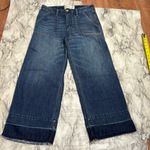Abercrombie & Fitch Abercrombie Fitch Stovepipe Jean Womens 28 / 6 Cropped Released Hem Wide Leg Y2K Photo 5