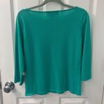 Sag Harbor  sweater women’s small blue green vintage Photo 3