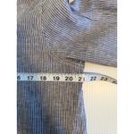 Jones New York  Womens Linen Striped Long Sleeve Collared Button Up Shirt Size M Photo 5