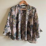 Staring At Stars Staring at Star Women's Floral Kimono Cardigans Chiffon Open Front Cover Size S Photo 0