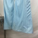 Sage  The Label Blue & White Striped Wide Leg Palazzo Pants NEW M Photo 3