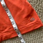Gap Fit Orange Activewear Racerback Tank Top Size XS Soft Stretch Shirt EUC Photo 5