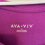 Ava & Viv EUC | Ava &‎ Viv women’s basic solid colored scoop neck shirt — 4X Photo 3