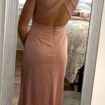 Camille La Vie Pale Pink Long Dress Photo 1