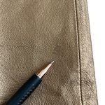 Blushe Vintage Leather Pants Women’s Size 8 Bronze Gold Classic Fit Chic Brown Photo 7