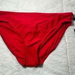 DKNY Bikini Hipster Swim Bottom Red size XXL NEW 4-Way Stretch Sun Protection Photo 0