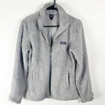 Patagonia Gray Los Gatos Full Zipper Pockets Fleece Jacket, Size Small Photo 0