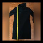 Nina Leonard Black sweater turtleneck dress. Size Large Photo 9