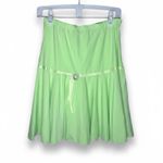 NELL JEANS Women’s Y2K Cottagecore Spring Green Midi Skirt Size L Photo 0