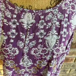 st. john's bay  Women's Open Shoulder Floral Print Top Size SP - Cute & Casual Photo 5