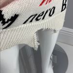 NWT! MSGM Sweater Knit Pencil Skirt with Color words distressed bottom Photo 2