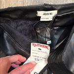 Jason Wu  Black Faux Leather Pants Photo 2