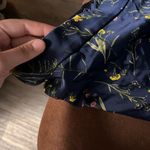 Blue floral women’s satin pajamas Size M Photo 4