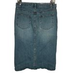 Gap  Jeans‎ Stretch Denim Skirt Photo 3