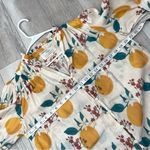 Trovata Quincy Blouse orange fruit womens Beige (small) peasant boho casual Photo 3