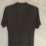Norma Kamali Womens Polka Dot Baby Dot Faux Wrap Dress Size Large Y2K Whimsical Photo 6