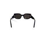CELINE NWT Bold Three Dots 54MM Butterfly Sunglasses in Black Photo 4