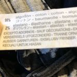 ZARA  black/ white paint skinny power stretch jeans Photo 7