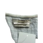 Pull & Bear  White Crop Short Sleeve Button Bolero Size Small Photo 3