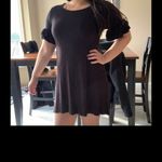 Alya Francesca’s  Black short‎ sleeve ruffle Dress size M Photo 4