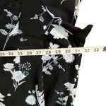 Torrid Harper Studio Blouse 5X Black Floral Crepe De Chine Flutter Career Casual Photo 4