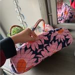 Vera Bradley  Floral Kiss Lock Summer Purse Shoulder Bag Photo 3