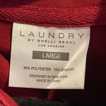 Laundry by Shelli Segal Full Zip Jacket - Burgundy - Large - NWT Photo 3