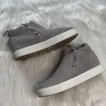 Steve Madden Gray Suede Silya Wedge Sneakers Photo 6