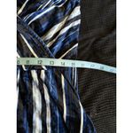 Live to be spoiled Blue Velvet Dress V Neck Adj Straps Size XL Pockets Elastic Photo 7