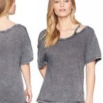 Free People We The Free  Oversized Slouchy Draped Sleeves One Shoulder Exposed Photo 7