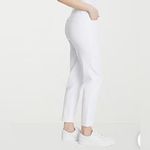 Ellen Tracy  midrise white Denim Straight leg Ankle Jeans Photo 1