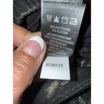 Joie  Coated Metallic Gold Wide Leg Dress Pants Size 6 Trousers‎ Metallic Photo 4