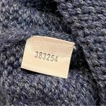 Loft NEW Navy Blue Ski Print Snowflake Crewneck Sweater size Small Photo 4