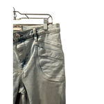 We The Free  People Size 30 Light Wash Flare Wide Leg Jeans Stretch Women's Zip Photo 4