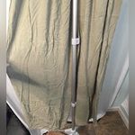 American Eagle green wide leg pants size small Photo 3