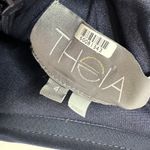 Theia Navy Mermaid Gown Cocktail Party Event Women’s 4 Blue Photo 3