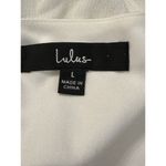 Lulus  Sweeten the Occasion White Lace Short Sleeve Maxi Dress for Bride Sz L Photo 4