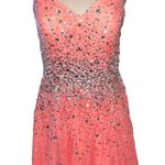 Mori Lee Paparazzi 93087 Chiffon Formal Dress with Scattered Rhinestone & Pearl Photo 1